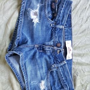 Hollister low rise shorts
